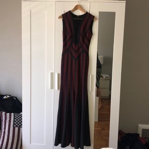 Beautiful red and black dress - Tadashi Shoji